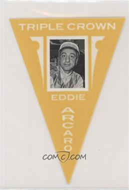 2012 Panini Golden Age - Ferguson Bakery Pennants - Yellow #17 - Eddie Arcaro