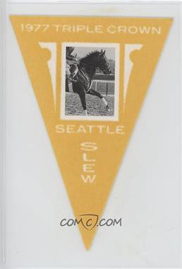 2012 Panini Golden Age - Ferguson Bakery Pennants - Yellow #42 - Seattle Slew