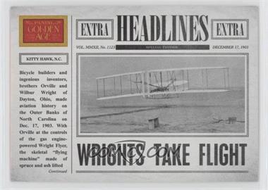 2012 Panini Golden Age - Headlines #1 - The Wright Brothers