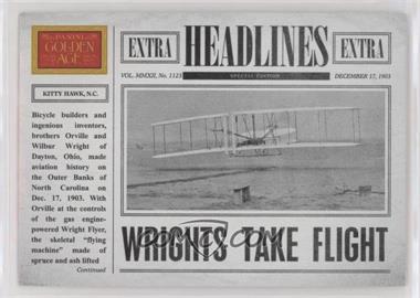 2012 Panini Golden Age - Headlines #1 - The Wright Brothers