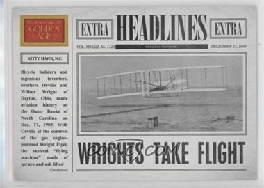 2012 Panini Golden Age - Headlines #1 - The Wright Brothers