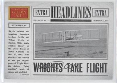 2012 Panini Golden Age - Headlines #1 - The Wright Brothers