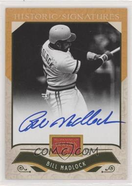 2012 Panini Golden Age - Historic Signatures #BLM - Bill Madlock