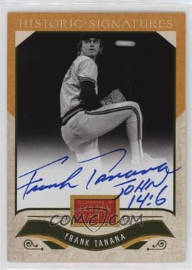 2012 Panini Golden Age - Historic Signatures #FT - Frank Tanana