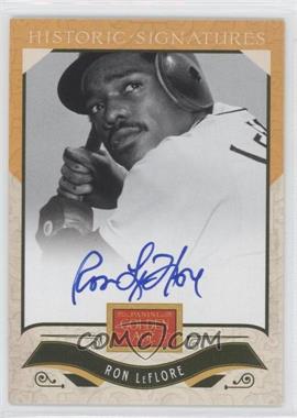 2012 Panini Golden Age - Historic Signatures #RL - Ron LeFlore