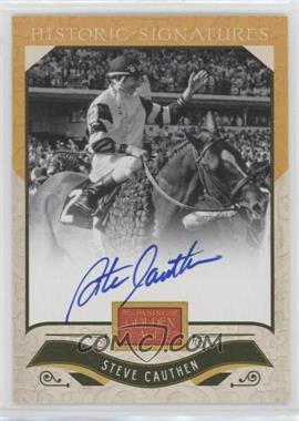 2012 Panini Golden Age - Historic Signatures #SC - Steve Cauthen