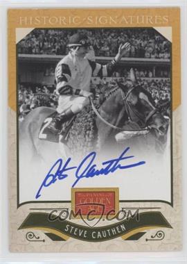 2012 Panini Golden Age - Historic Signatures #SC - Steve Cauthen