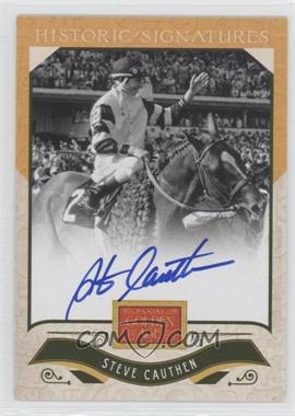 2012 Panini Golden Age - Historic Signatures #SC - Steve Cauthen