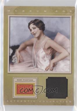 2012 Panini Golden Age - Museum Age Authentic Collection Material #15 - Mary Pickford [EX to NM]