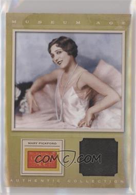 2012 Panini Golden Age - Museum Age Authentic Collection Material #15 - Mary Pickford