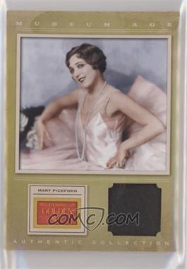 2012 Panini Golden Age - Museum Age Authentic Collection Material #15 - Mary Pickford