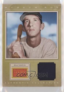 2012 Panini Golden Age - Museum Age Authentic Collection Material #21 - Billy Martin