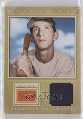 2012 Panini Golden Age - Museum Age Authentic Collection Material #21 - Billy Martin