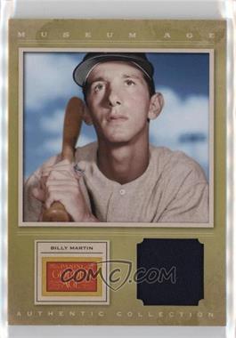 2012 Panini Golden Age - Museum Age Authentic Collection Material #21 - Billy Martin