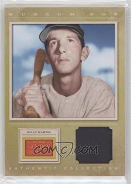 2012 Panini Golden Age - Museum Age Authentic Collection Material #21 - Billy Martin