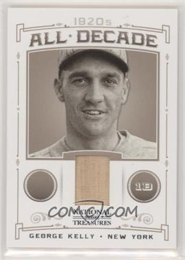 2012 Panini National Treasures - All Decade #14 - George Kelly /99