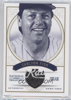 2012 Panini National Treasures - [Base] - Prime Brand Logo #98 - Carlton Fisk /2