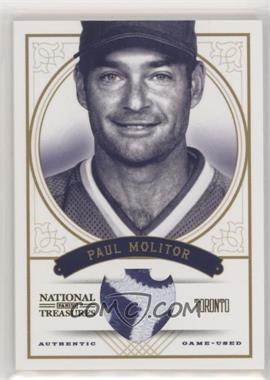 2012 Panini National Treasures - [Base] - Prime #106 - Paul Molitor /25