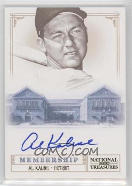 2012 Panini National Treasures - Hall of Fame Membership Signatures #5 - Al Kaline /25