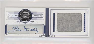 2012 Panini National Treasures - Legends Cuts Jumbo Materials Cut Signatures - Materials #13 - Bill Dickey /10