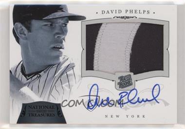 2012 Panini National Treasures - Rated Rookies - Black #166 - David Phelps /10