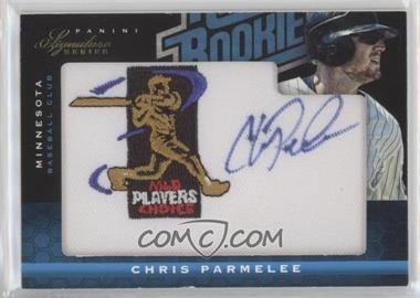 2012 Panini National Treasures - Signature Series - Rated Rookies Signatures MLBPA Patch #157 - Chris Parmelee /99 [EX to NM]