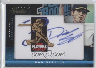 2012 Panini National Treasures - Signature Series - Rated Rookies Signatures MLBPA Patch #158 - Dan Straily /99