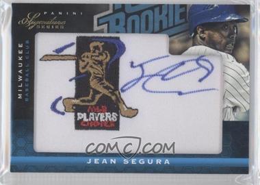 2012 Panini National Treasures - Signature Series - Rated Rookies Signatures MLBPA Patch #160 - Jean Segura /99