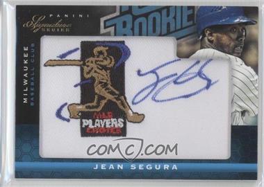 2012 Panini National Treasures - Signature Series - Rated Rookies Signatures MLBPA Patch #160 - Jean Segura /99