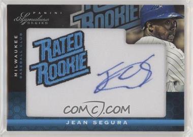 2012 Panini National Treasures - Signature Series - Rated Rookies Signatures Patch #160 - Jean Segura /99