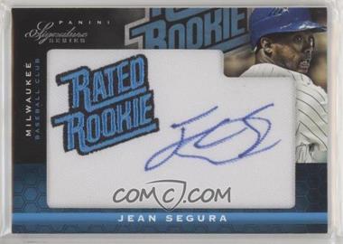 2012 Panini National Treasures - Signature Series - Rated Rookies Signatures Patch #160 - Jean Segura /99