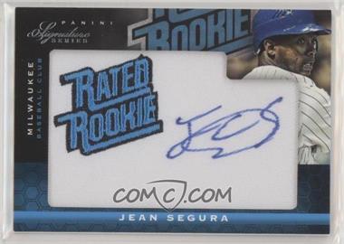 2012 Panini National Treasures - Signature Series - Rated Rookies Signatures Patch #160 - Jean Segura /99