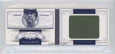 2012 Panini National Treasures - Star Jumbo Materials #13 - Lance Berkman /99