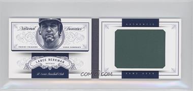 2012 Panini National Treasures - Star Jumbo Materials #13 - Lance Berkman /99