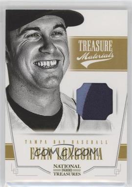 2012 Panini National Treasures - Treasure Materials - Prime #6 - Evan Longoria /25