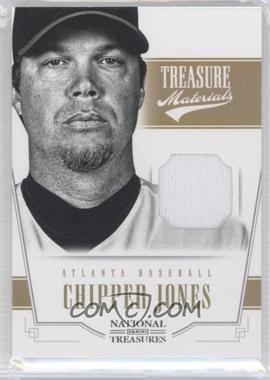 2012 Panini National Treasures - Treasure Materials #36 - Chipper Jones /99