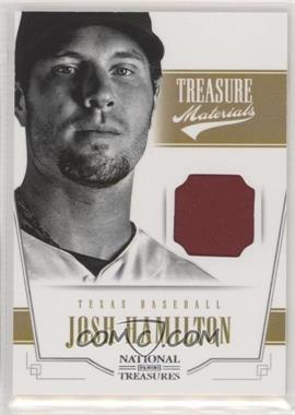 2012 Panini National Treasures - Treasure Materials #38 - Josh Hamilton /99