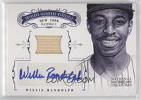 Willie Randolph #/25