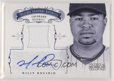 2012 Panini National Treasures - Treasure Signature Materials #98 - Wilin Rosario /99