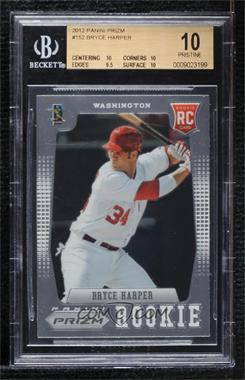 2012 Panini Prizm - [Base] #152 - Bryce Harper [BGS 10 PRISTINE]