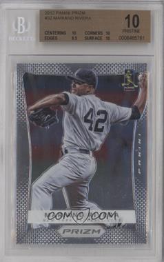 2012 Panini Prizm - [Base] #32 - Mariano Rivera [BGS 10 PRISTINE]