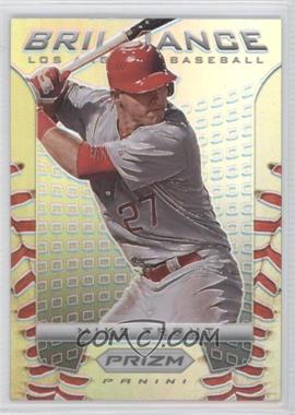 2012 Panini Prizm - Brilliance - Silver Prizm #B6 - Mike Trout