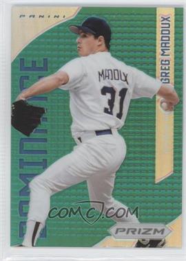 2012 Panini Prizm - Dominance - Green Prizm #D4 - Greg Maddux