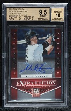 2012 Panini Prizm - Elite Extra Edition - Autographs #RMZ - Mike Zunino /200 [BGS 9.5 GEM MINT]