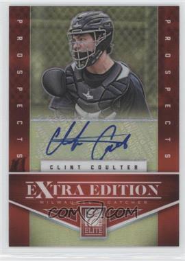 2012 Panini Prizm - Elite Extra Edition - Red Prizm Autographs #EEECC - Clint Coulter /25