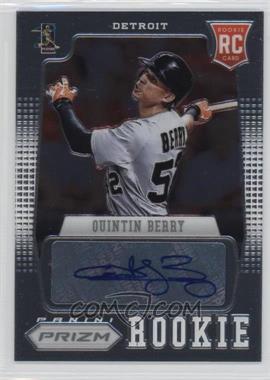 2012 Panini Prizm - Rookie Autographs #RQB - Quintin Berry