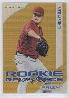 2012 Panini Prizm - Rookie Relevance - Gold Prizm #RR4 - Wade Miley /10