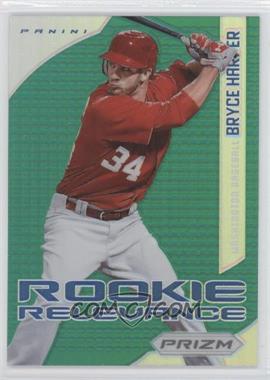 2012 Panini Prizm - Rookie Relevance - Green Prizm #RR2 - Bryce Harper