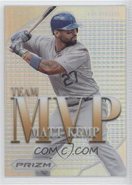 2012 Panini Prizm - Team MVP - Silver Prizm #MVP14 - Matt Kemp