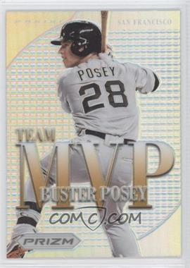 2012 Panini Prizm - Team MVP - Silver Prizm #MVP25 - Buster Posey